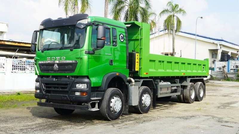 Up Close with the HOWO-TX Tipper